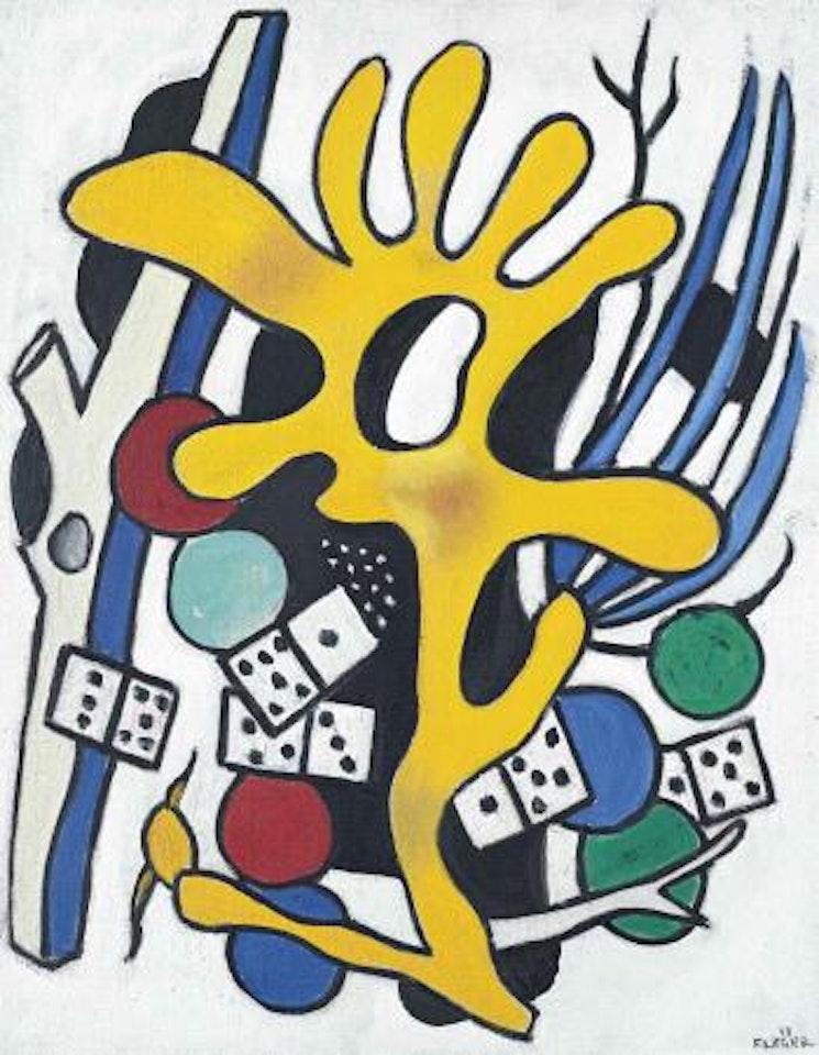 Les dominos by Fernand Leger