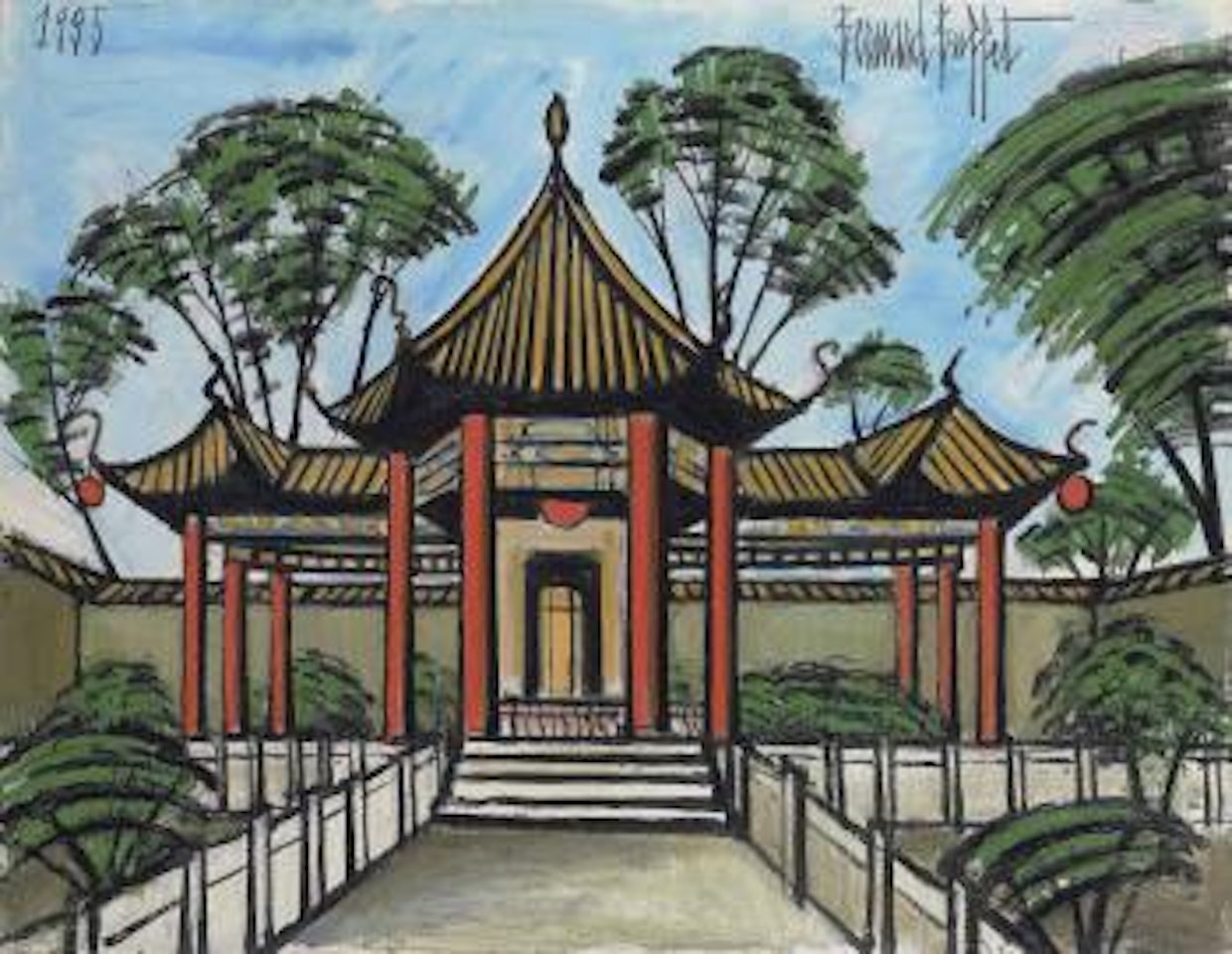 La Grande Mosquée by Bernard Buffet