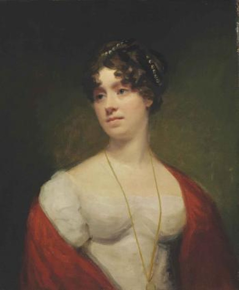 Portrait of a lady, traditionally identified as Mrs Bell by Henry Raeburn