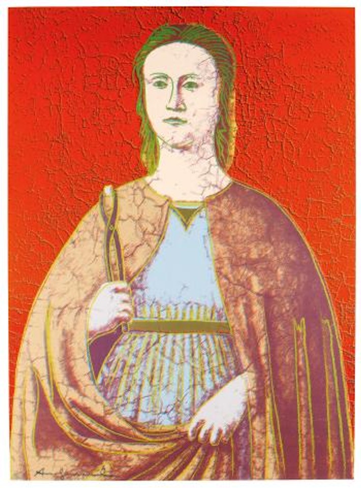 Saint Apollonia (F. & S. II.330-333) by Andy Warhol