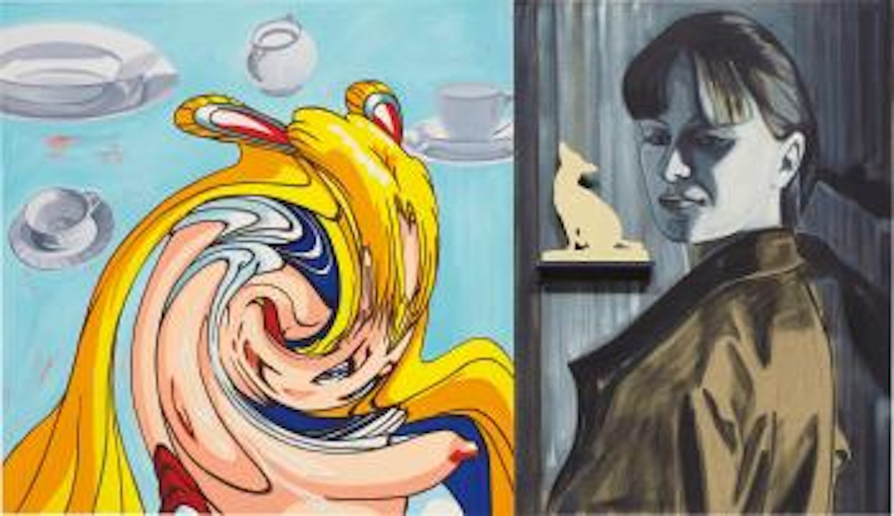 Painting for HCA by David Salle