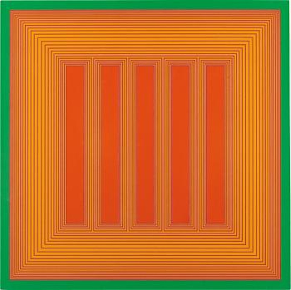 Temple of Summer Red With Green by Richard Anuszkiewicz
