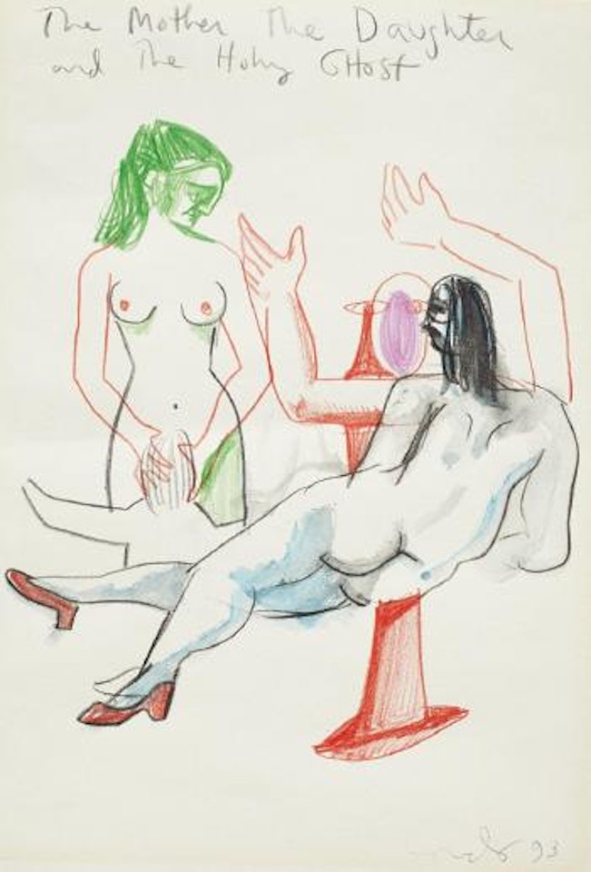 The Mother, the Daughter, and the Holy Ghost by George Condo
