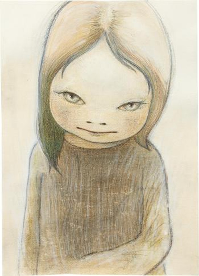 Untitled (Portrait of a Girl) by Yoshitomo Nara
