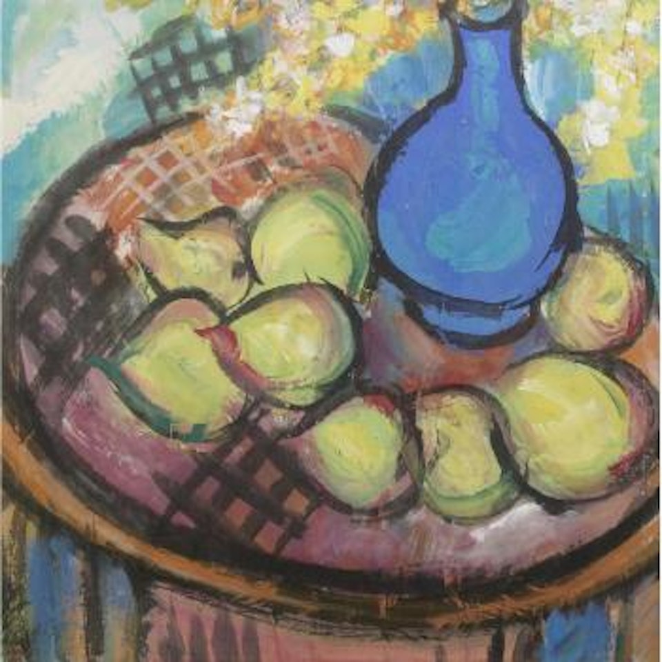 Still Life of Fruit by Lin Fengmian