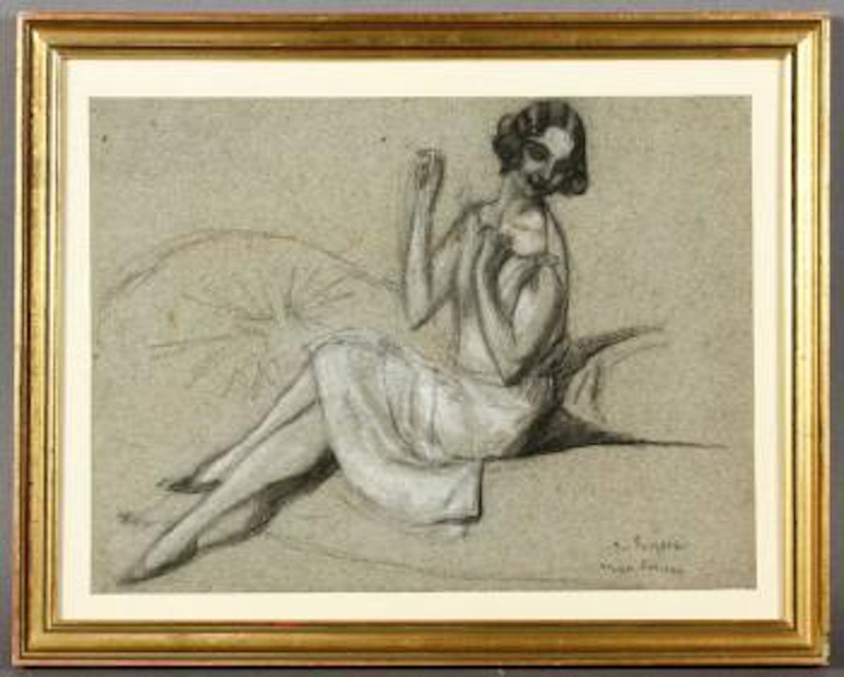 Marie Lenor by Leonard Tsuguharu Foujita