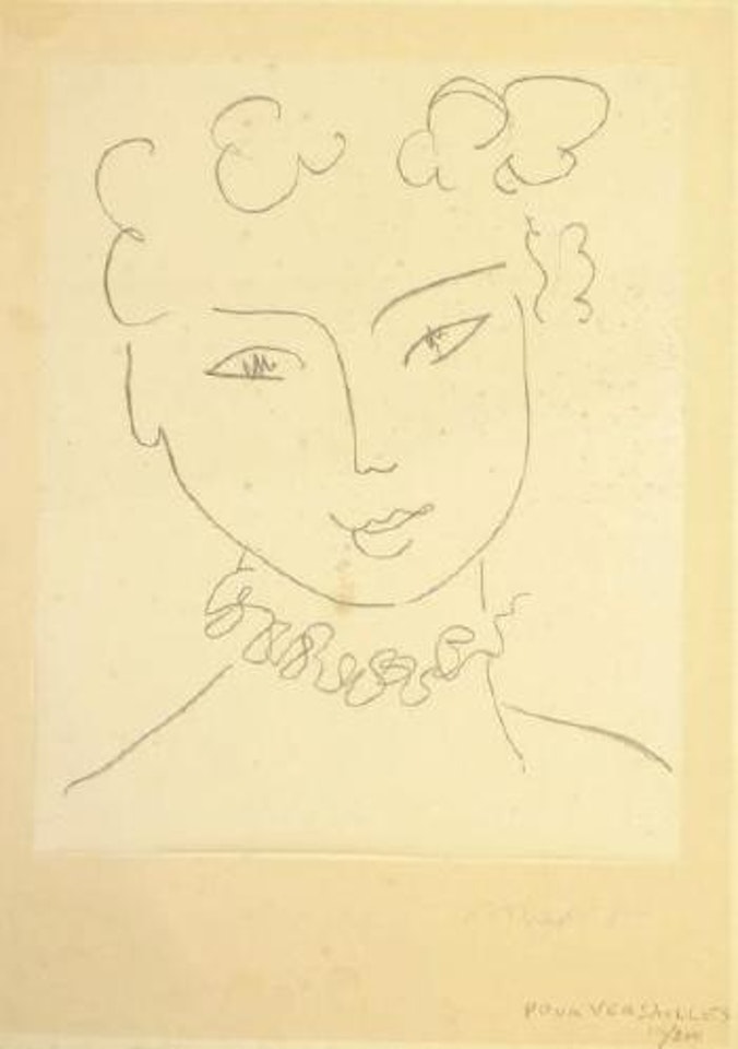 Etude pour la Pompadour by Henri Matisse