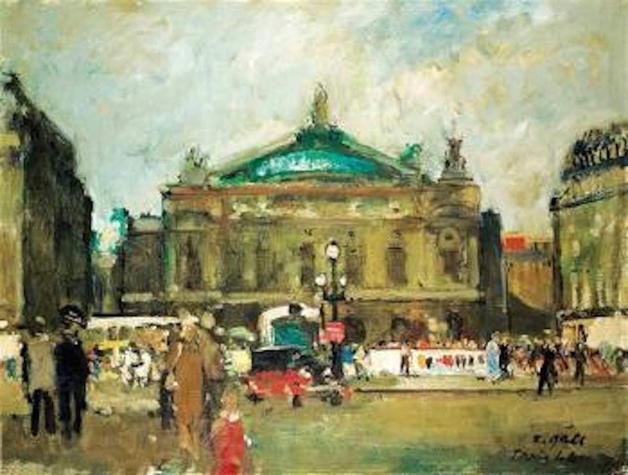 Place de l'opera by François Gall
