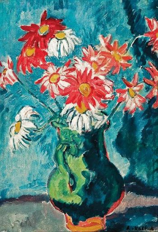 Cruche verte aux marguerites by Louis Valtat