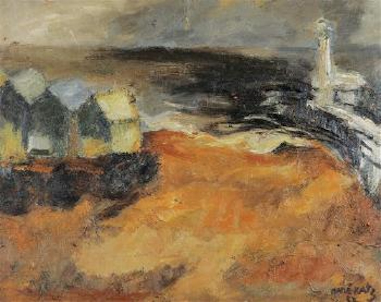 Beach in Brittany by Emmanuel Mané-Katz