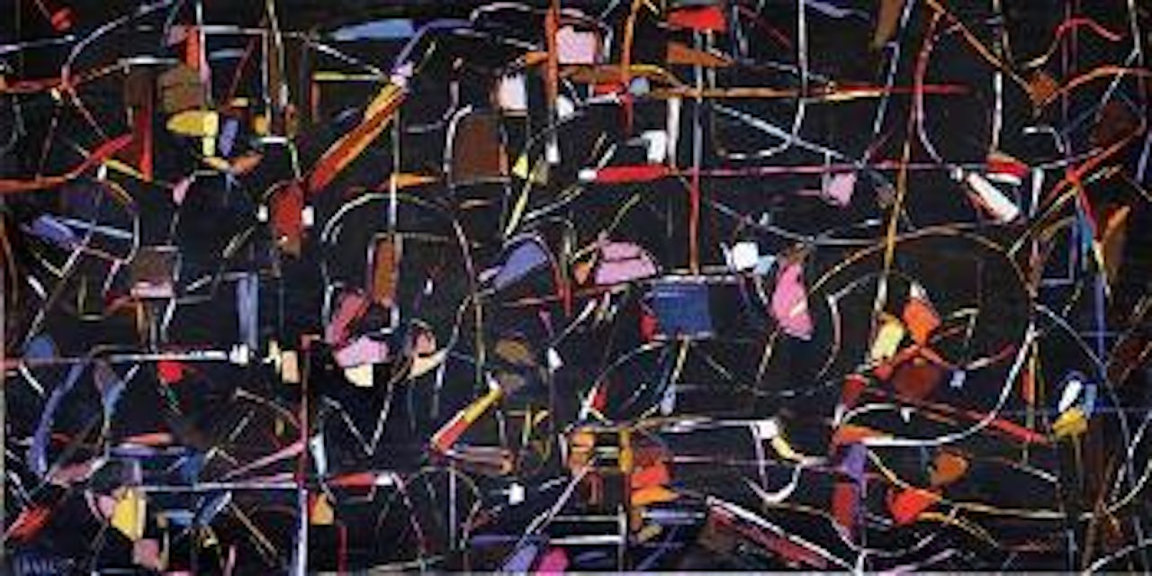 Abstract composition by André Lanskoy