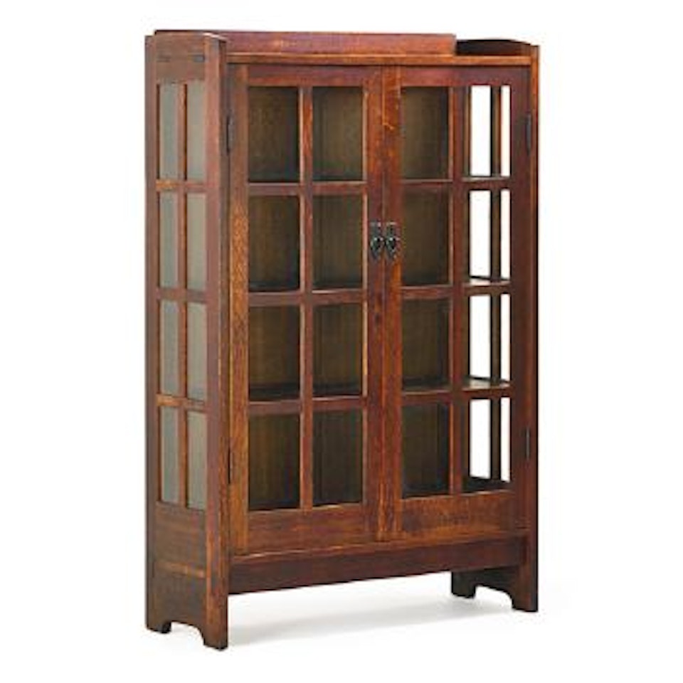 Two-door China Cabinet (No. 815) by Gustav Stickley