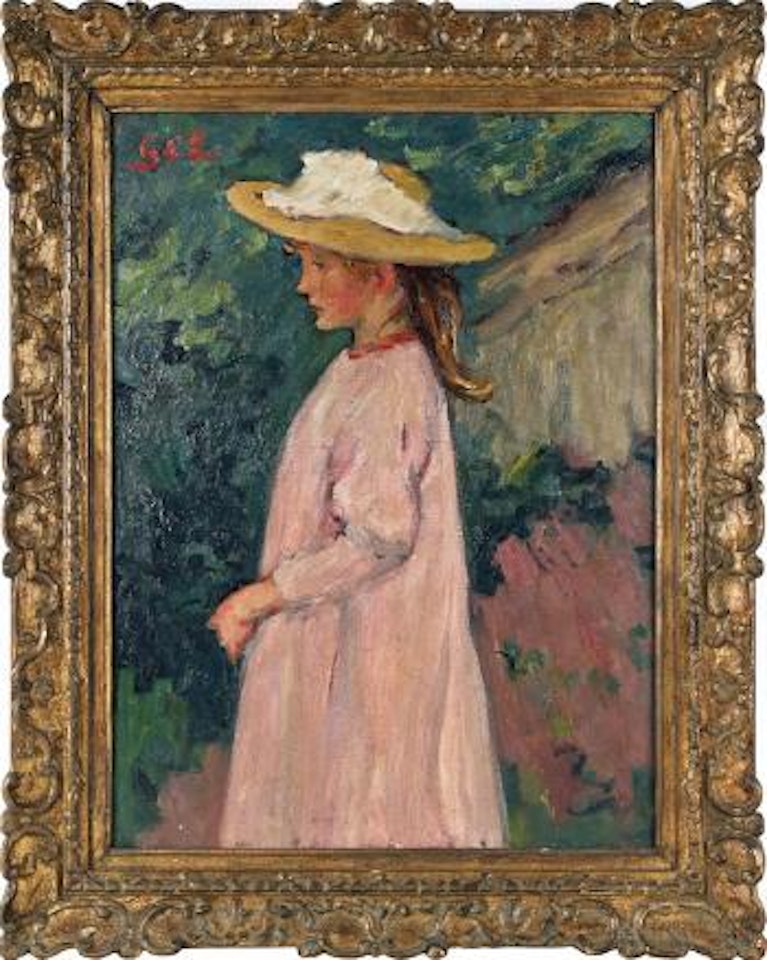 La fillette en Mose by Georges d’Espagnat