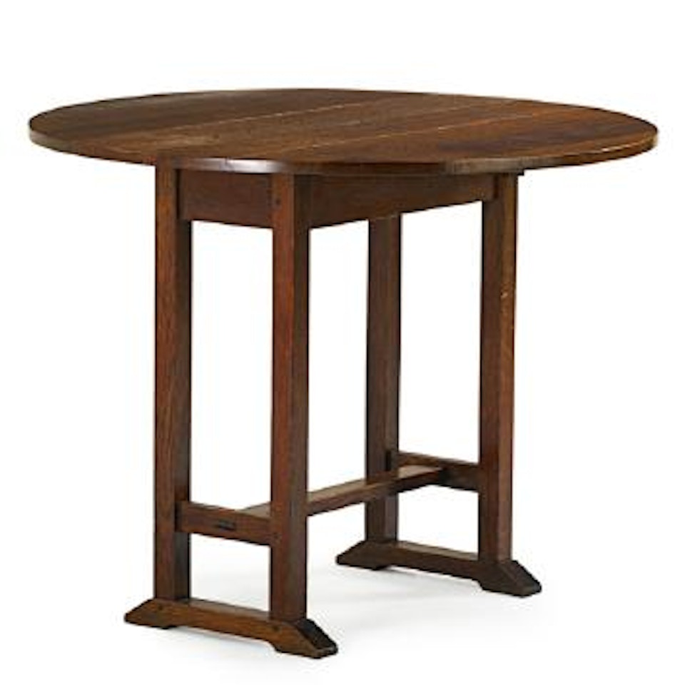 Drop-leaf Side Table by Gustav Stickley