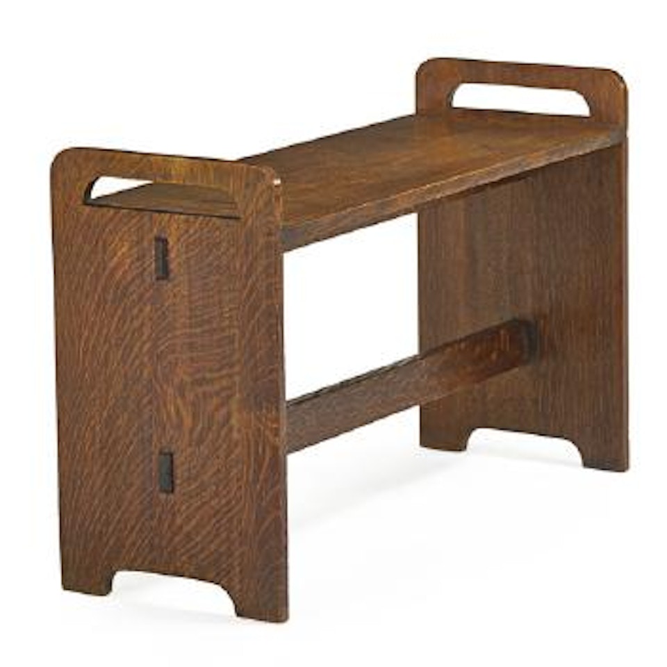 Piano Bench by Gustav Stickley