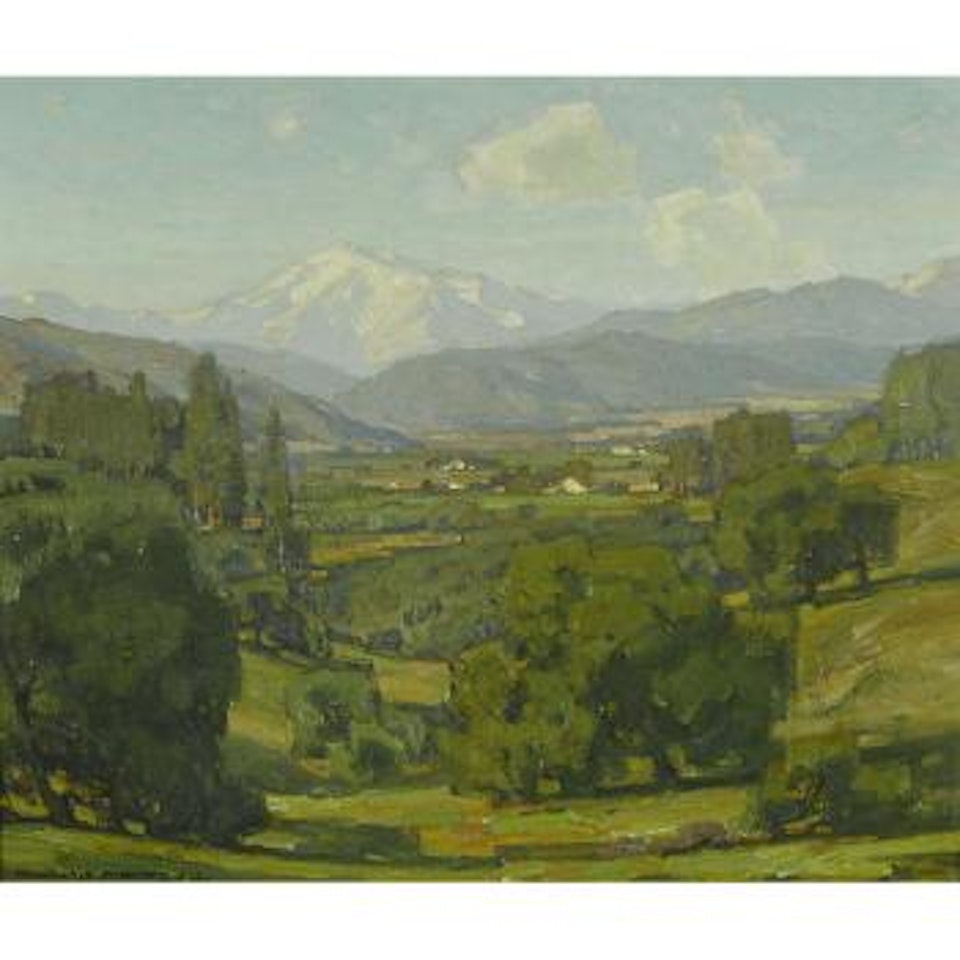 Mount San Antonio, (Mount Baldy) by William Wendt