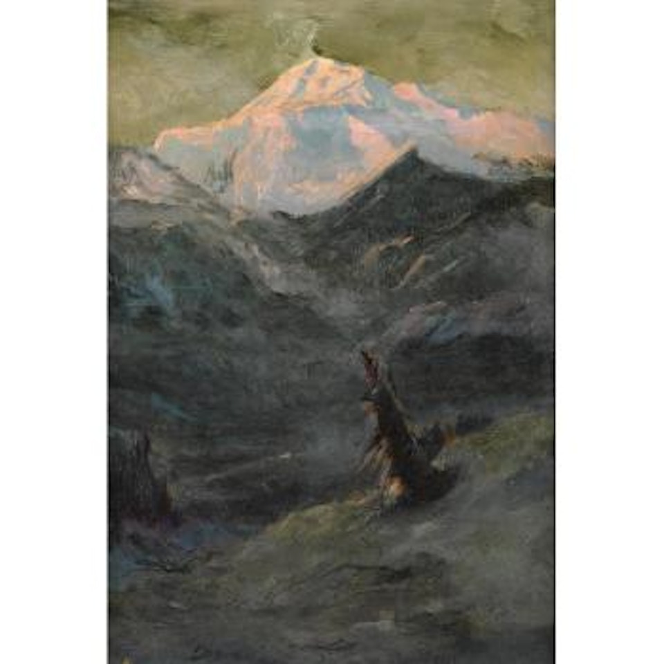 Winter morning, Mount McKinley by Sydney Mortimer Laurence