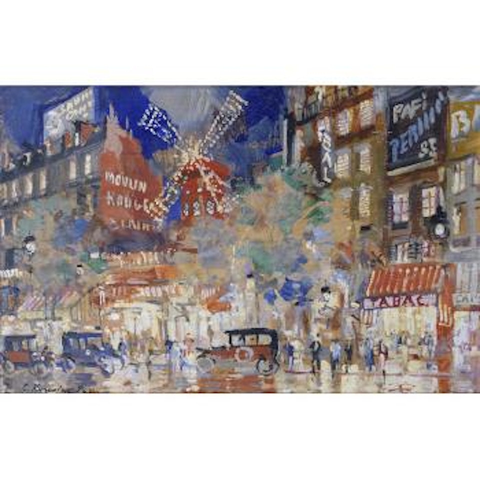 Moulin Rouge by Konstantin Alekseevich Korovin