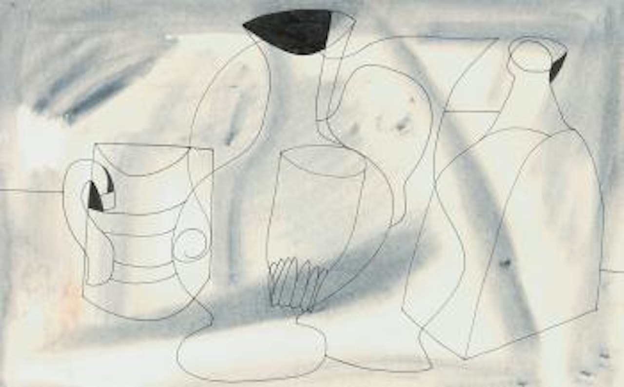 Shadows in Breeze by Ben Nicholson, O.M.