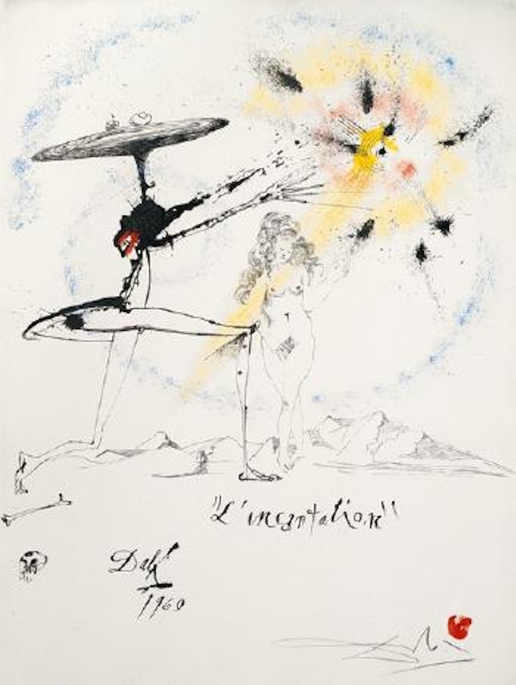 Incantation by Salvador Dali