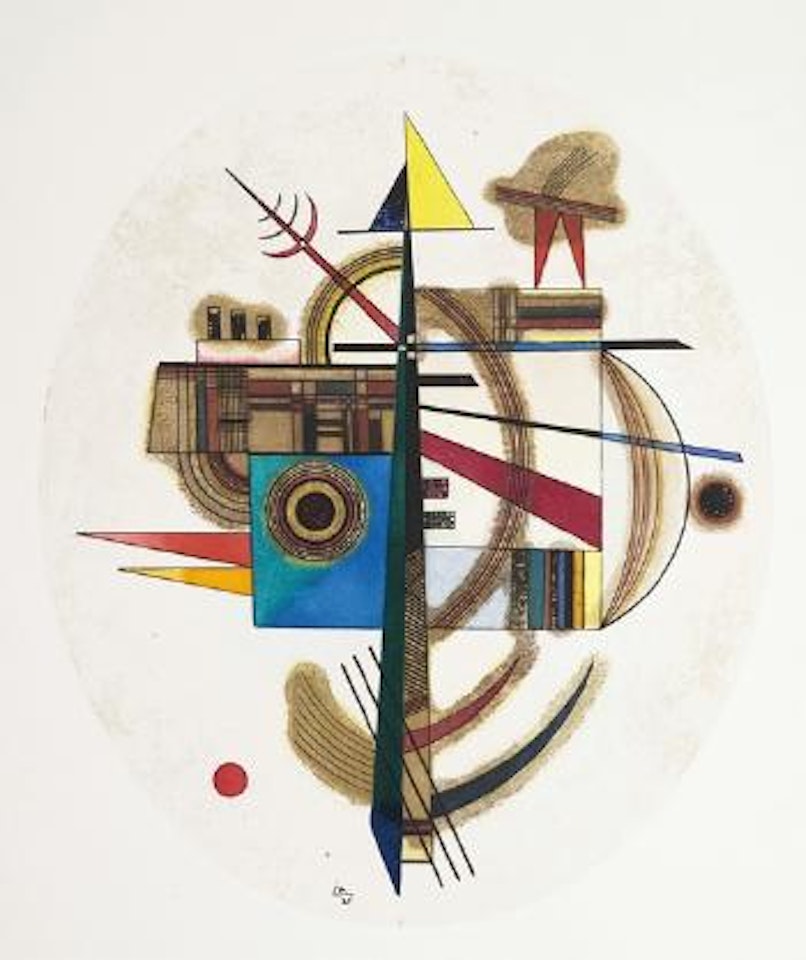 Ovale Komposition by Wassily Kandinsky
