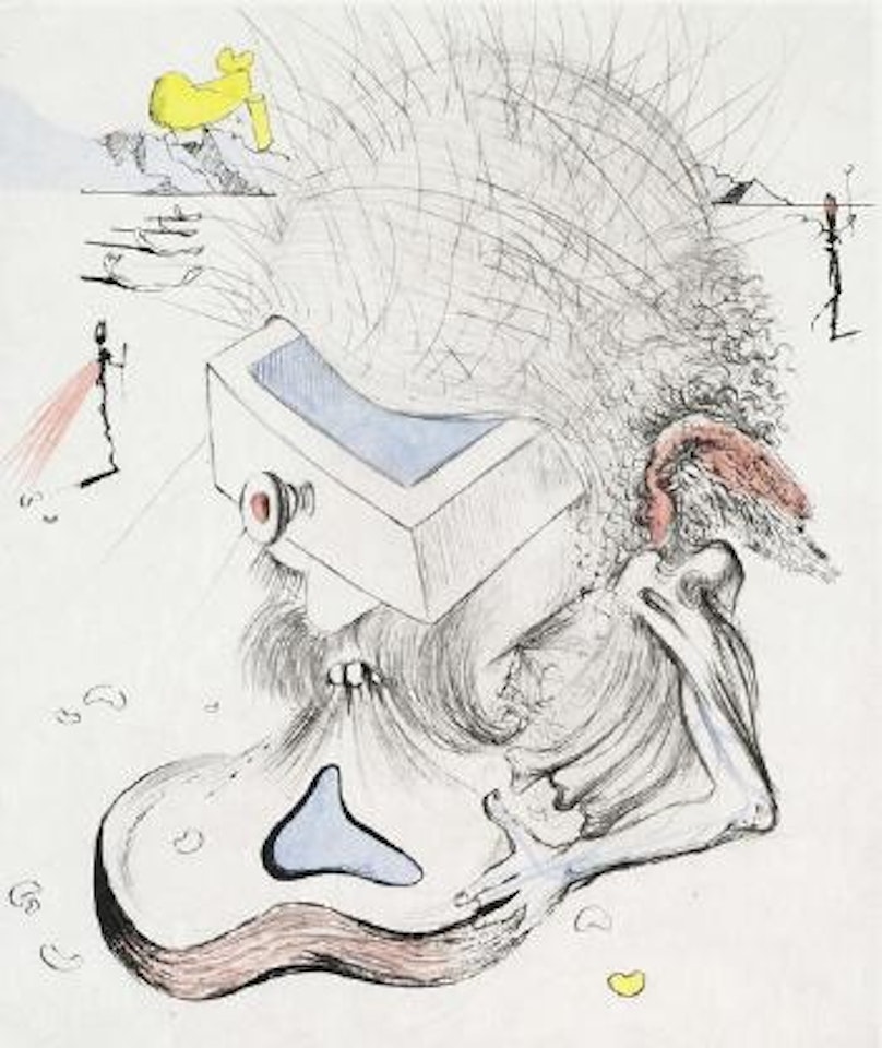 Frontispiz. Les tiroirs by Salvador Dali