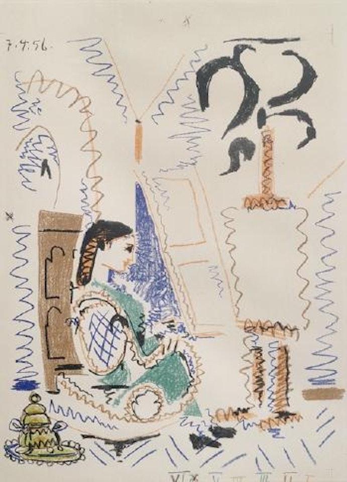 L'atelier De Cannes by Pablo Picasso