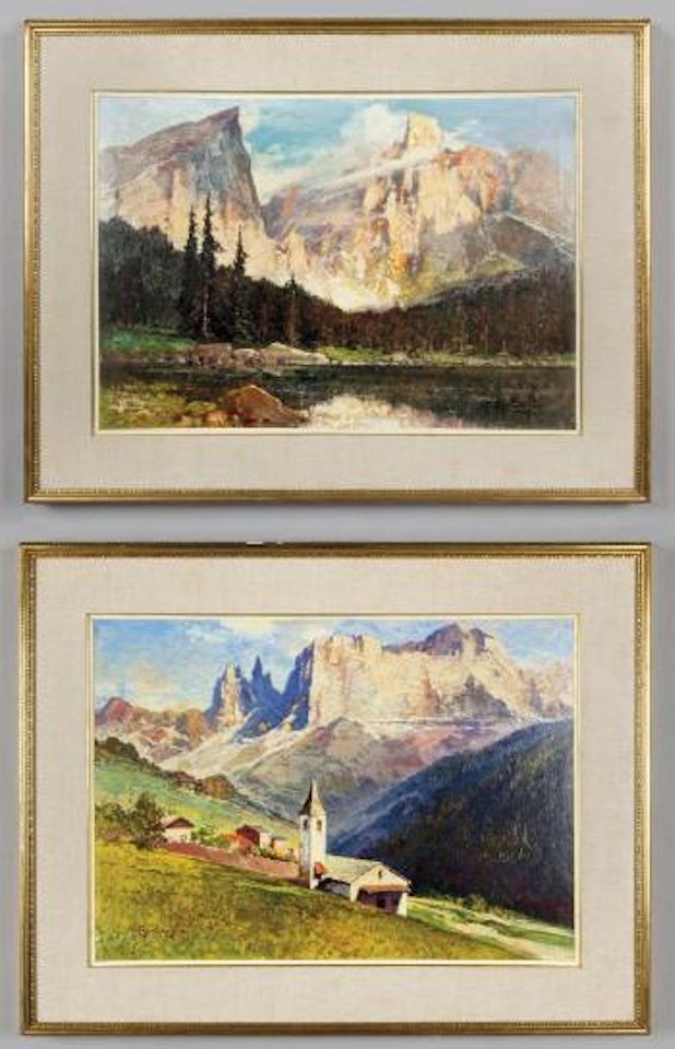 Vedute montane by Cesare Bentivoglio