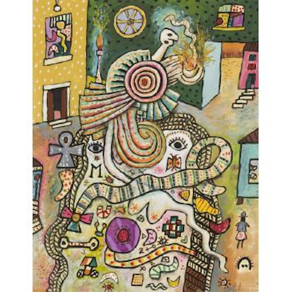 Village Myths no.16 by Alan Davie