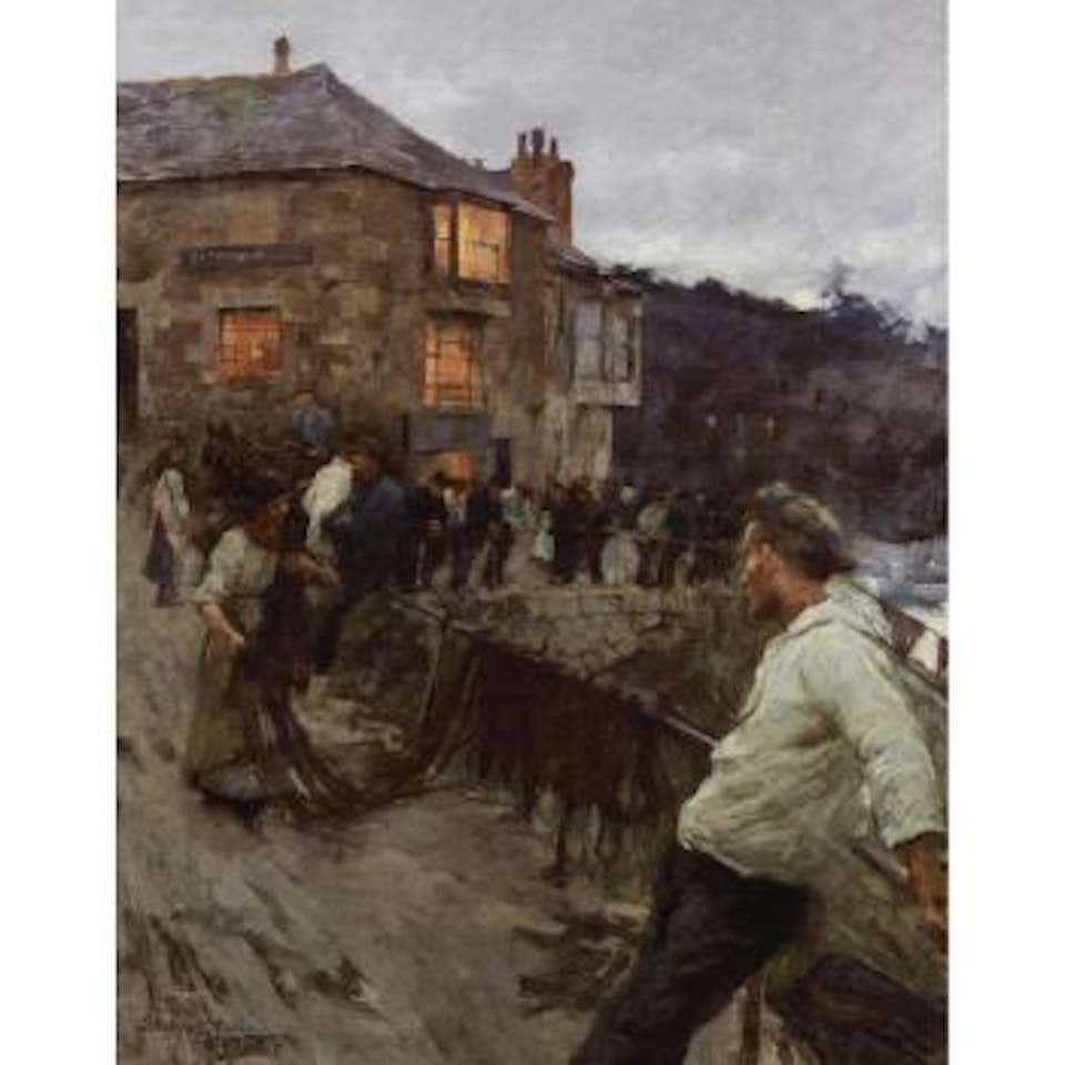 The Quayside, Newlyn by Stanhope Alexander Forbes
