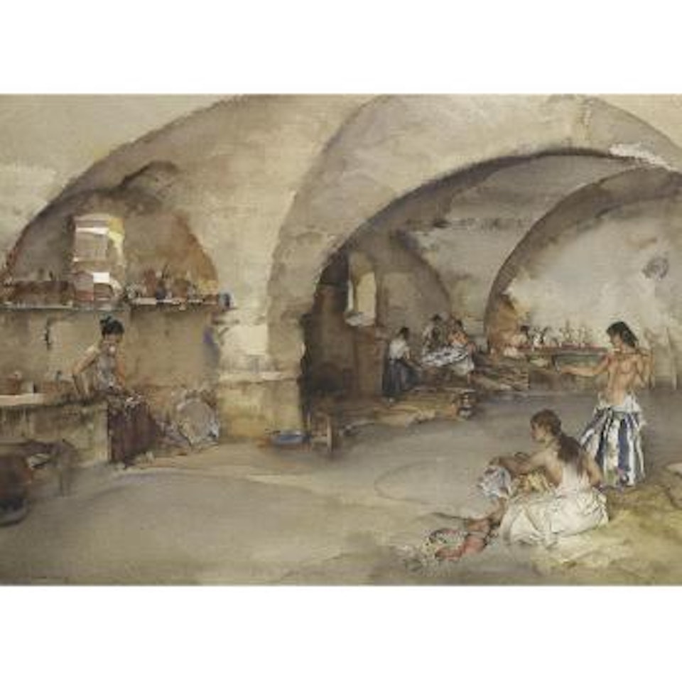 Treasure vault by William Russell Flint