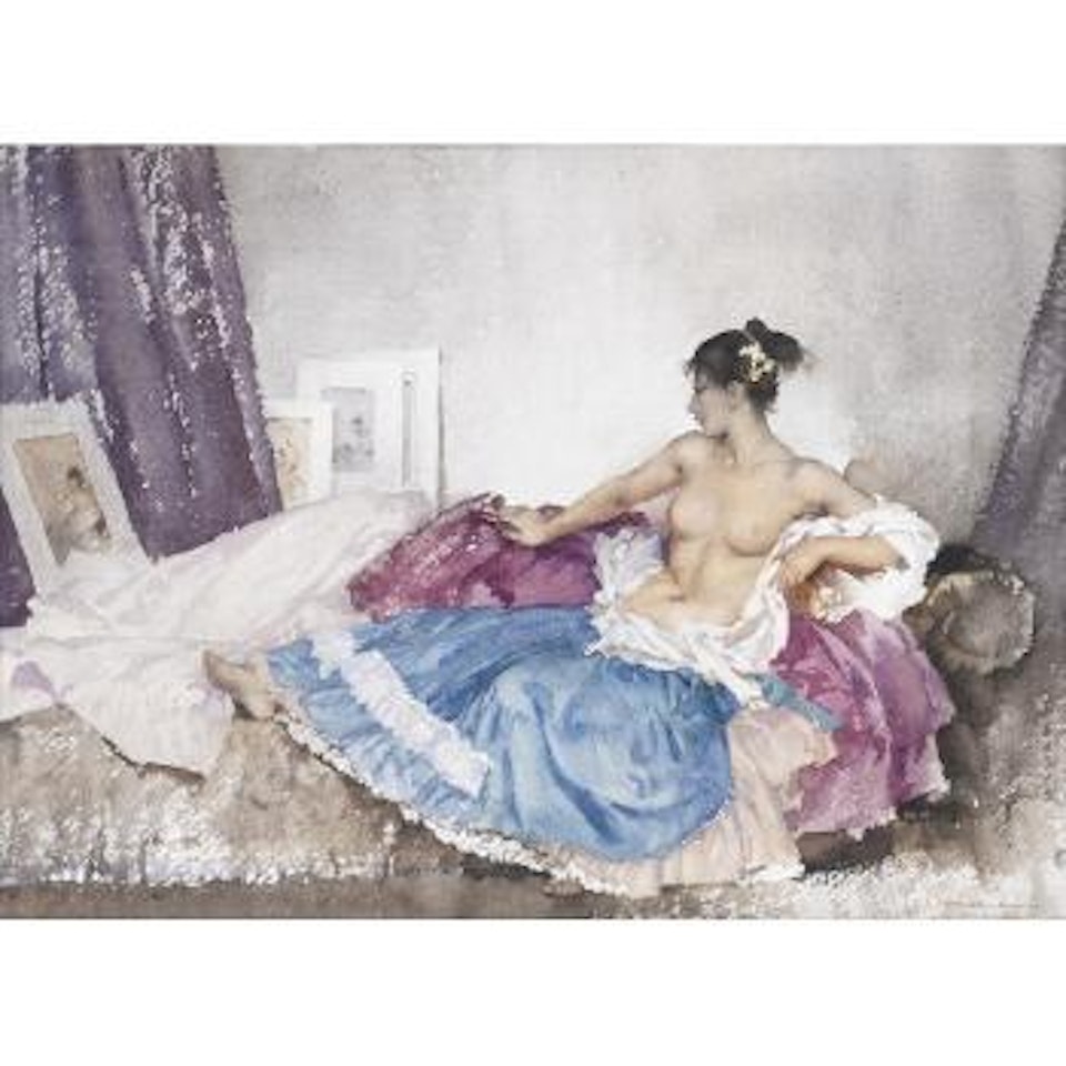 The Green Skirt by William Russell Flint