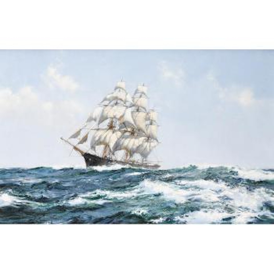 The Racing Sky by Montague Dawson