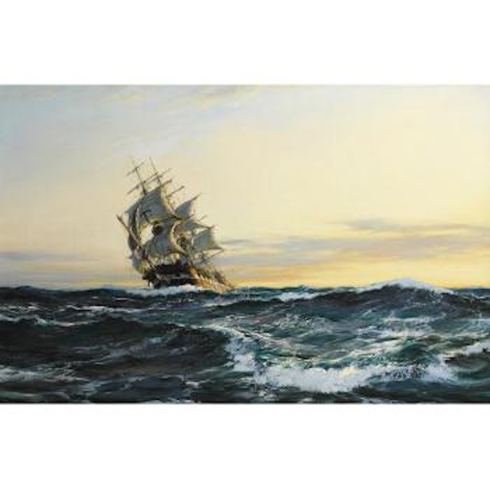 Sunset Glow by Montague Dawson