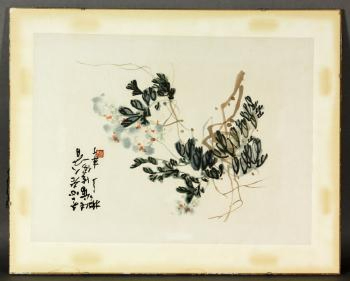 A wisteria branch by Chen Banding