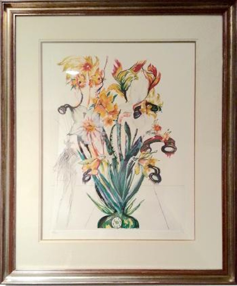 Daffodils of love by Salvador Dali