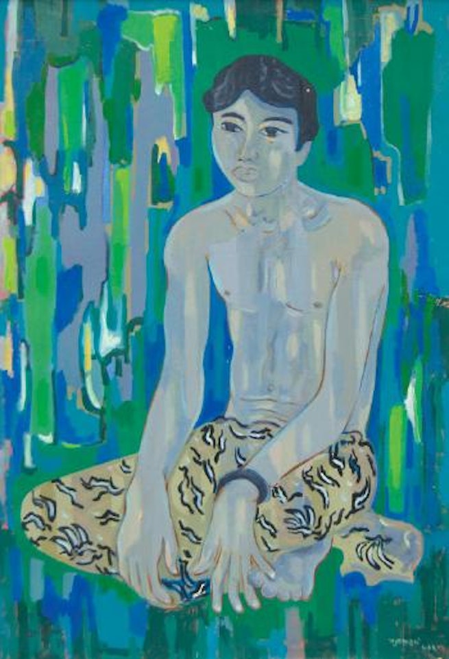 Portrait of Nyoman by Arie Smit