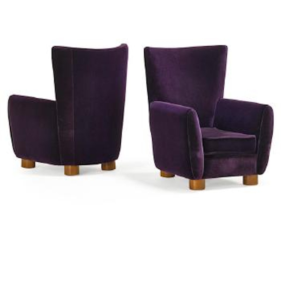 Pair Of Relax Chairs by Jean Royere