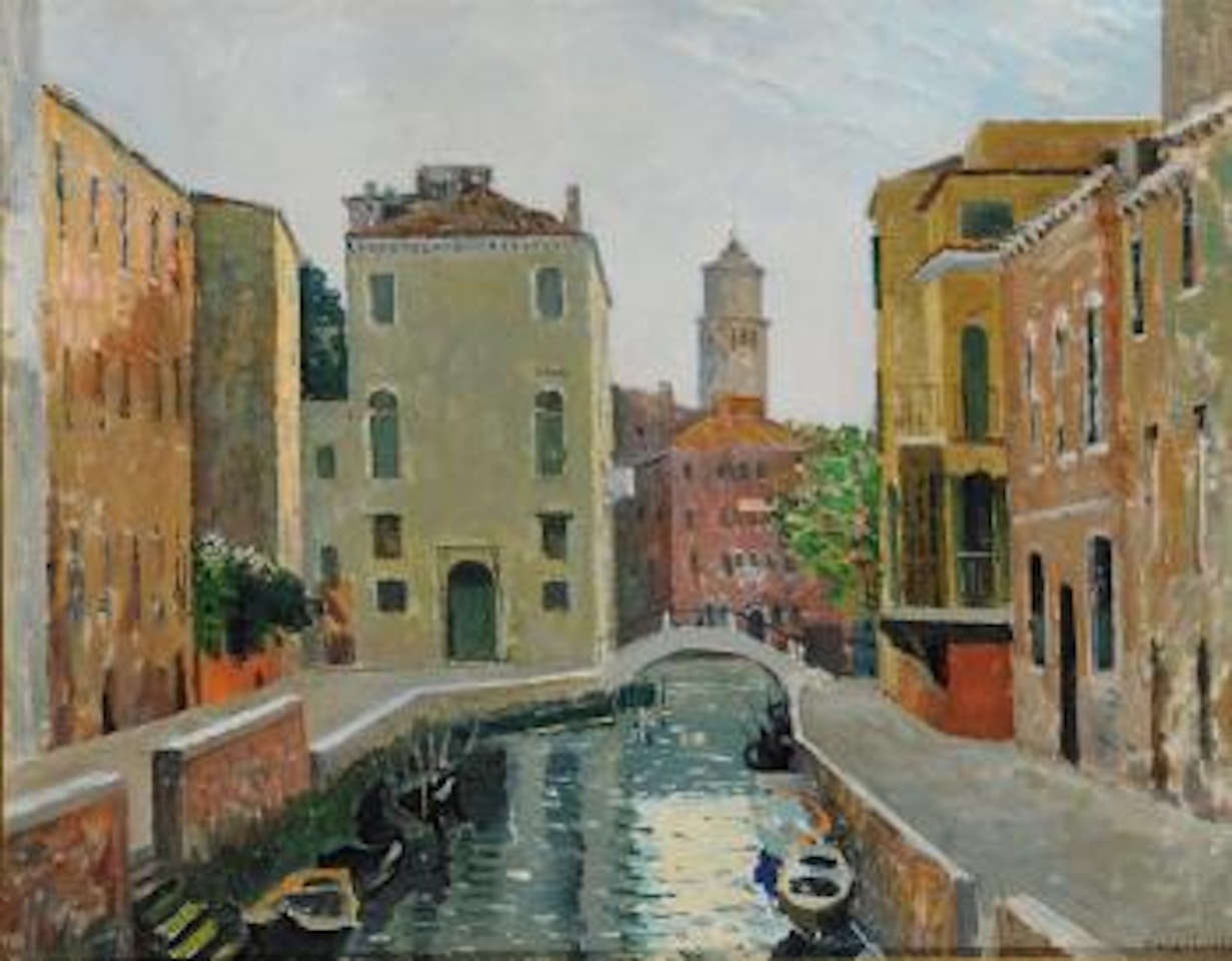 Fondamenta Bragadin by Giovanni Colacicchi