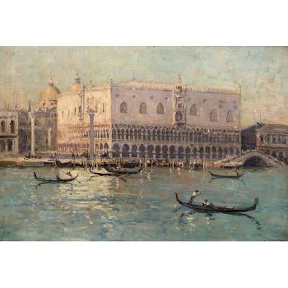 The Palace of the Doges by Arthur Ernest Streeton