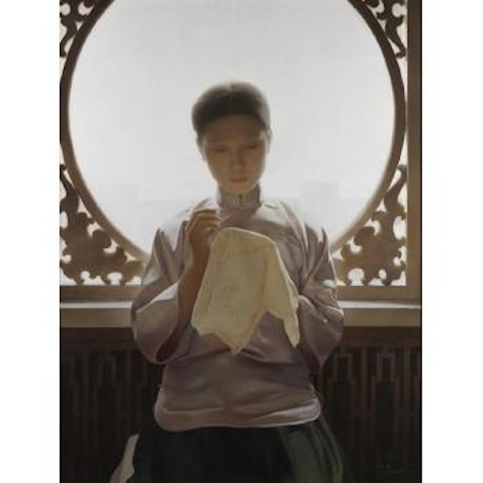 Silk and Silence by Wang Yidong