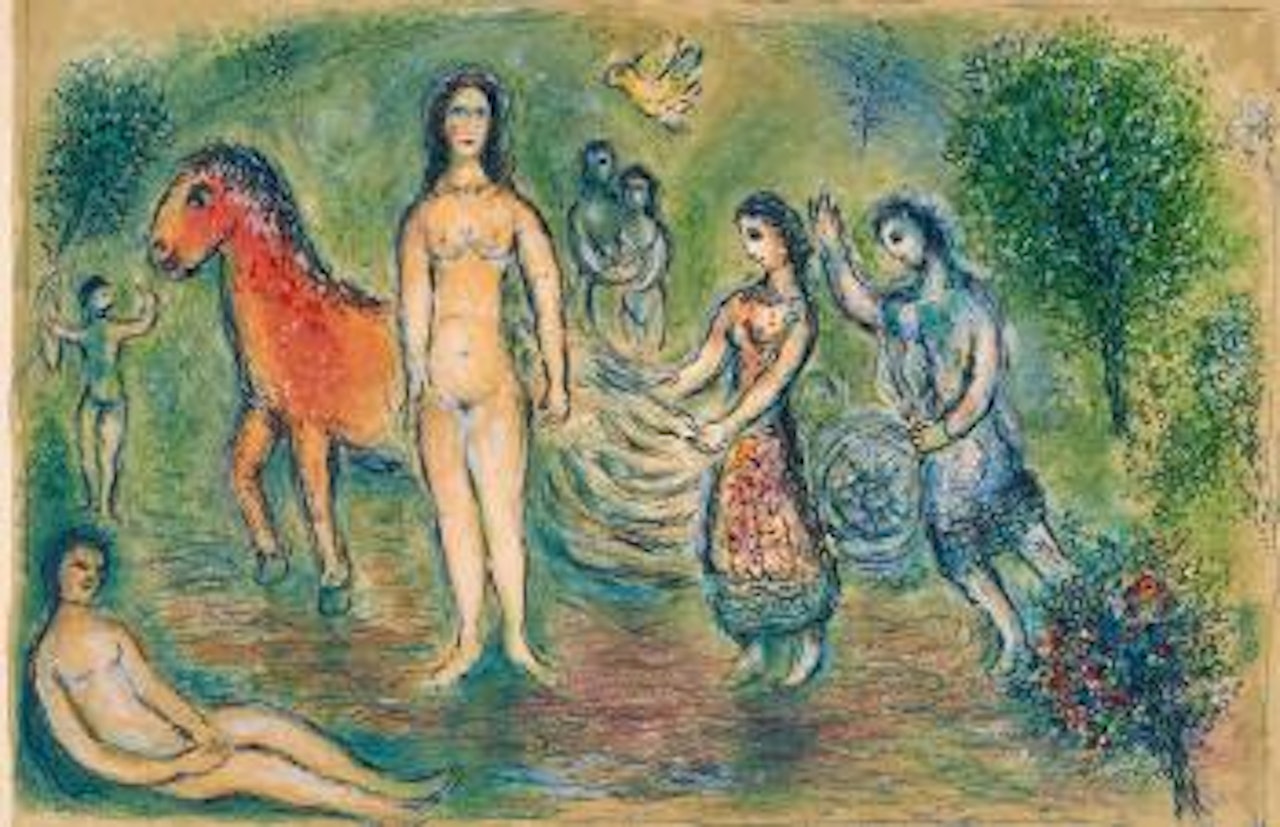 Homère. L'Odyssee I and II by Marc Chagall