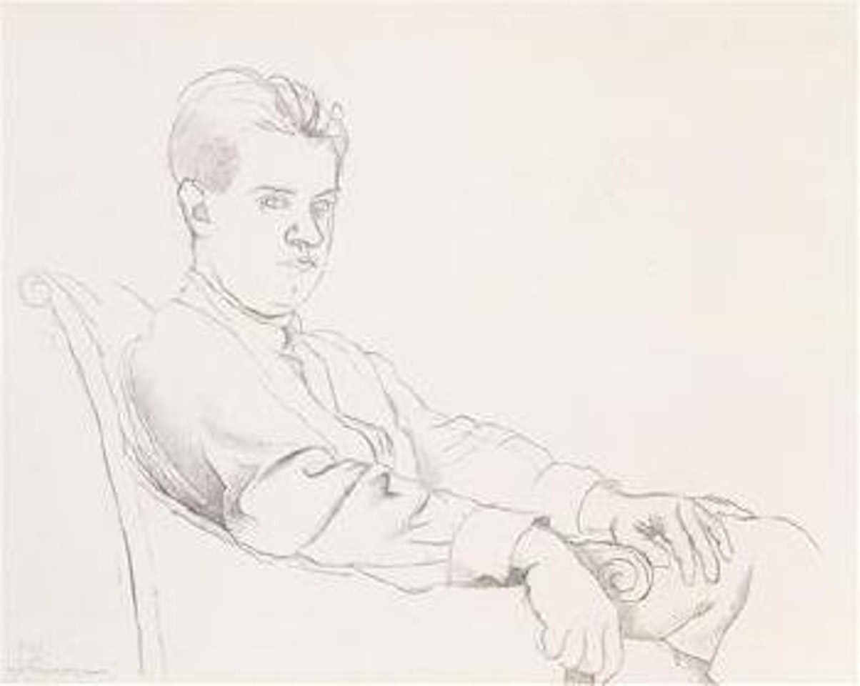 Portrait of a man by Roger de la Fresnaye