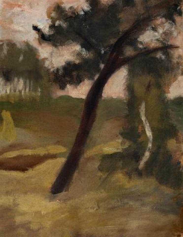 Two Trees By The Road by Paula Modersohn-Becker