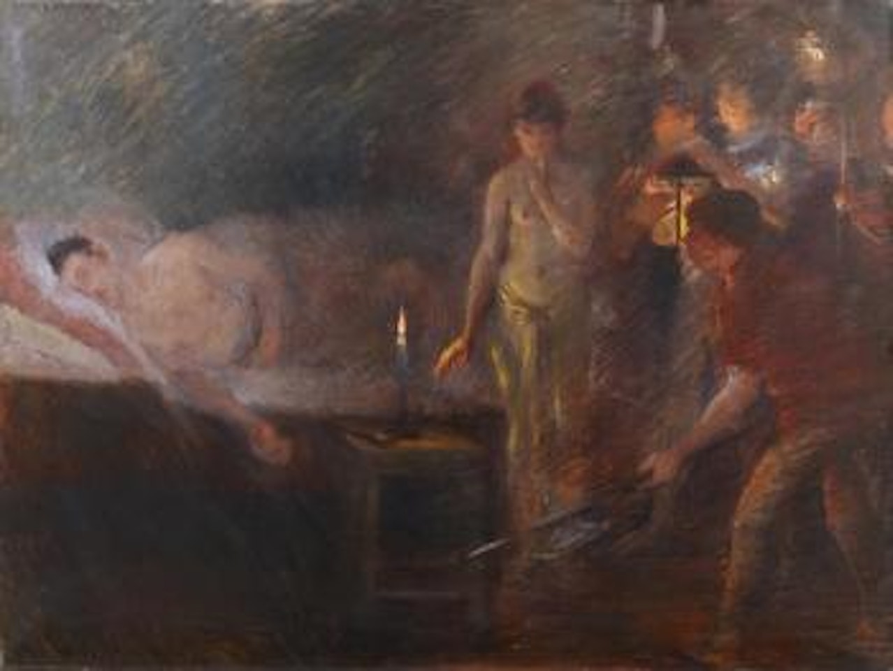 Samson And Delilah by Lovis Corinth
