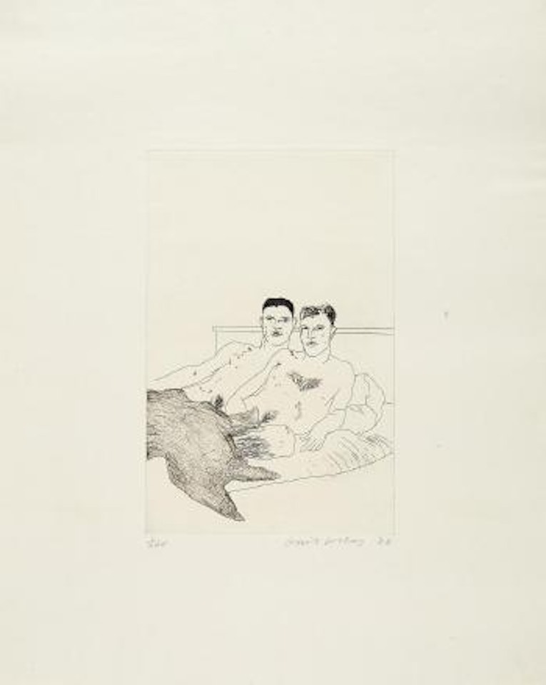 The Beginning by David Hockney