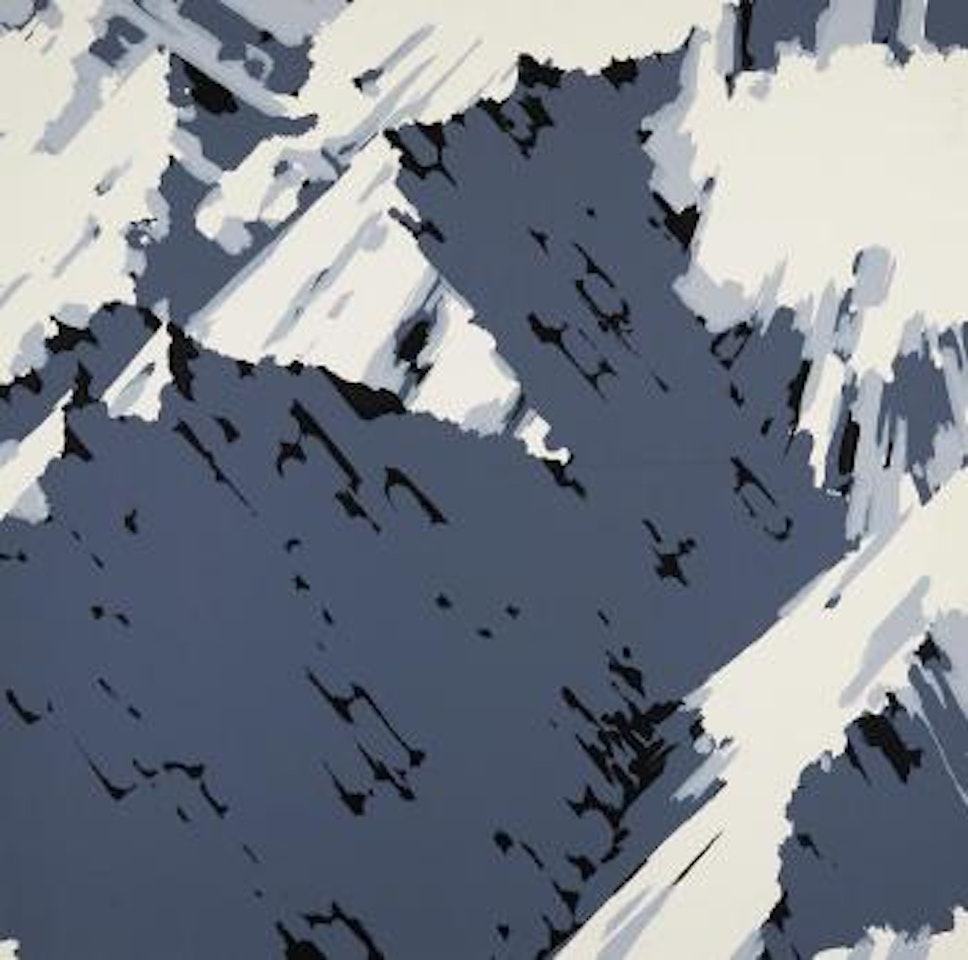 Schweizer Alpen by Gerhard Richter