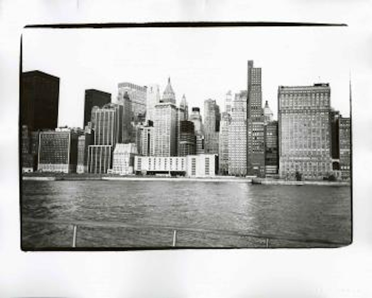 New York Skyline by Andy Warhol