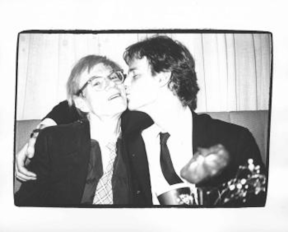 Andy Warhol and Party Guest by Andy Warhol