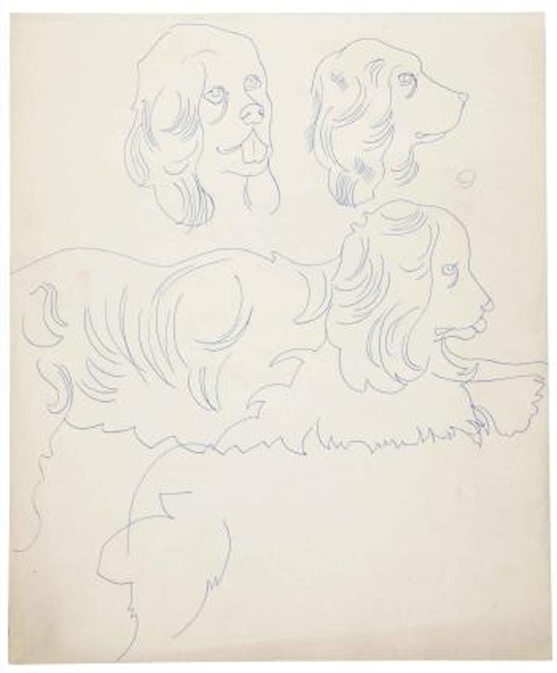 Dog by Andy Warhol